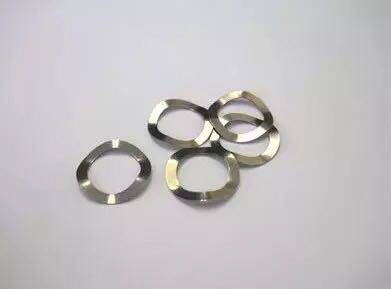 Dedicated spring for electricity buckle wave type spring