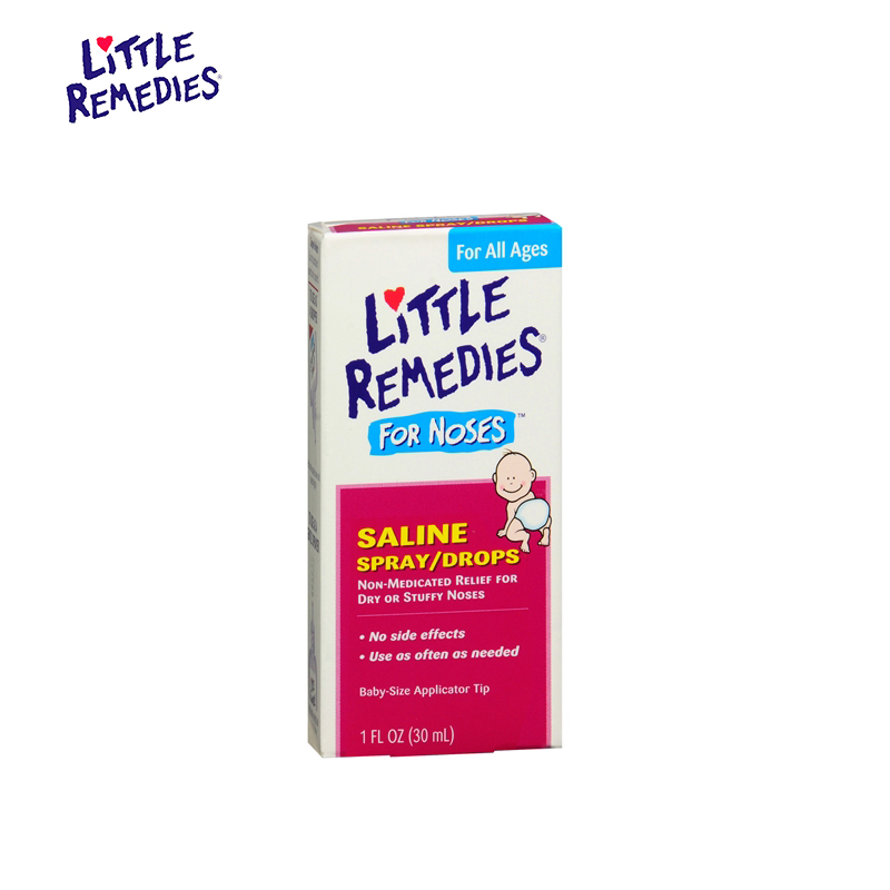 Little Remedies 婴儿鼻子盐水滴剂 30ml 美国直邮