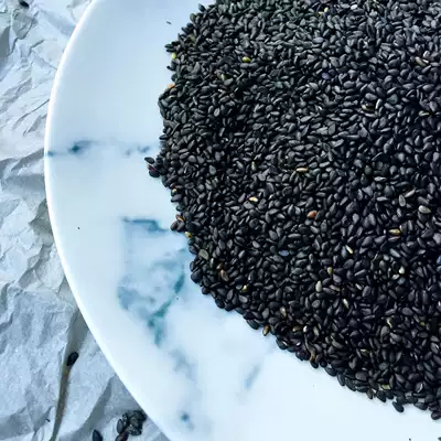 Aunt Zhao northeast farmhouse black sesame flavor full of thick meat mellow flavor