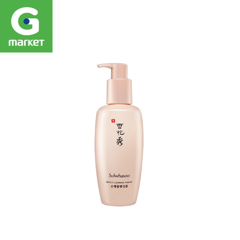 韩国正品 [雪花秀]顺行柔和洁颜清洁洁面泡沫洗面奶200ml 集货