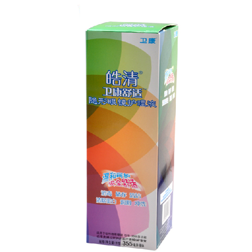 卫康美瞳护理液 皓清355ml 近视隐形眼镜清洗药水TF
