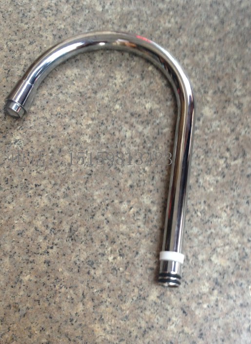 Stainless steel tube hot and cold taps maintenance accessories 24 pipe intubation 24MM 18 hot and cold taps high syphon