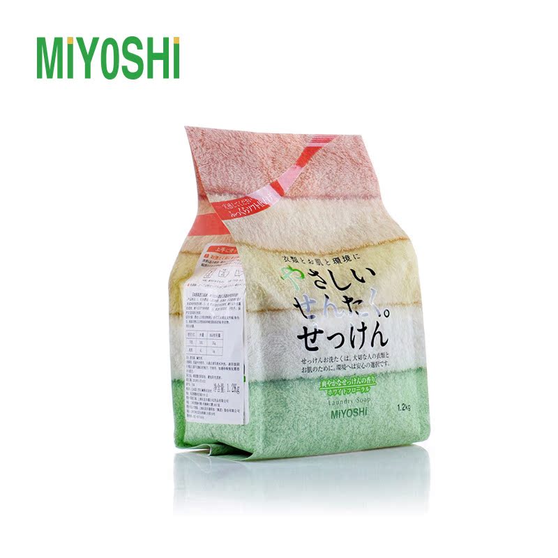 MiYOSHi婴幼儿用柔和护肤洗衣皂粉