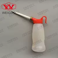 Высококачественное 180 мл швейного масляного горшка/пластиковый масляный кастрюль/косой горшок с масляным кастрюлем/заостренная горшка с осажденным во рту.