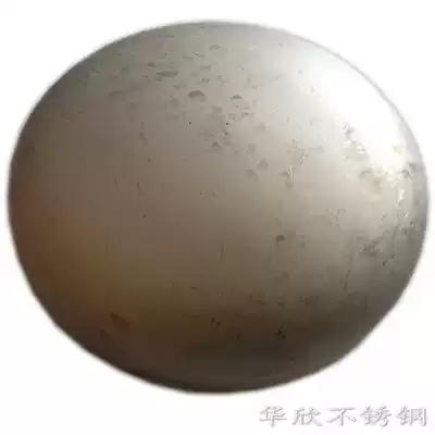 316 stainless steel oval head 304 Stamping and welding head Oval head Tube cap head phi 25 32 57