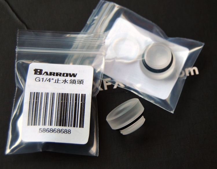 2 points (G1 4) water resistance flow plug 2 water resistance flow plug G1 4 water resistance flow plug transparent flow stopper