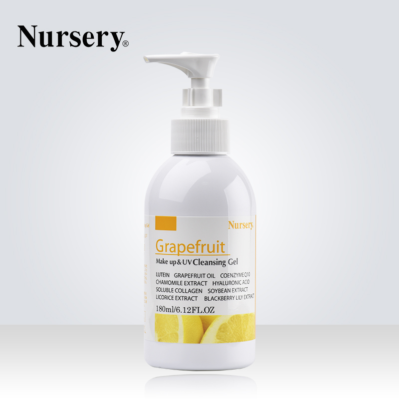 Nursery葡萄柚香型卸妆啫喱舒缓肌肤温和无刺激西柚味180ml