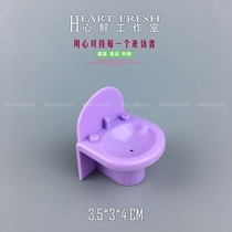  SH2 psychological sandbox childrens house mini simulation furniture bathing table washing table wash basin model ornaments