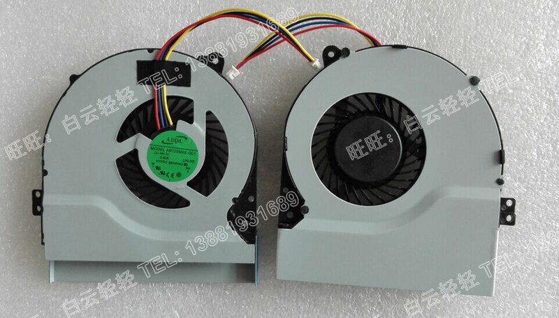 Brand New Suitable for Asus X450C X550C Y481C Y581C W40C Laptop Cpu Fan