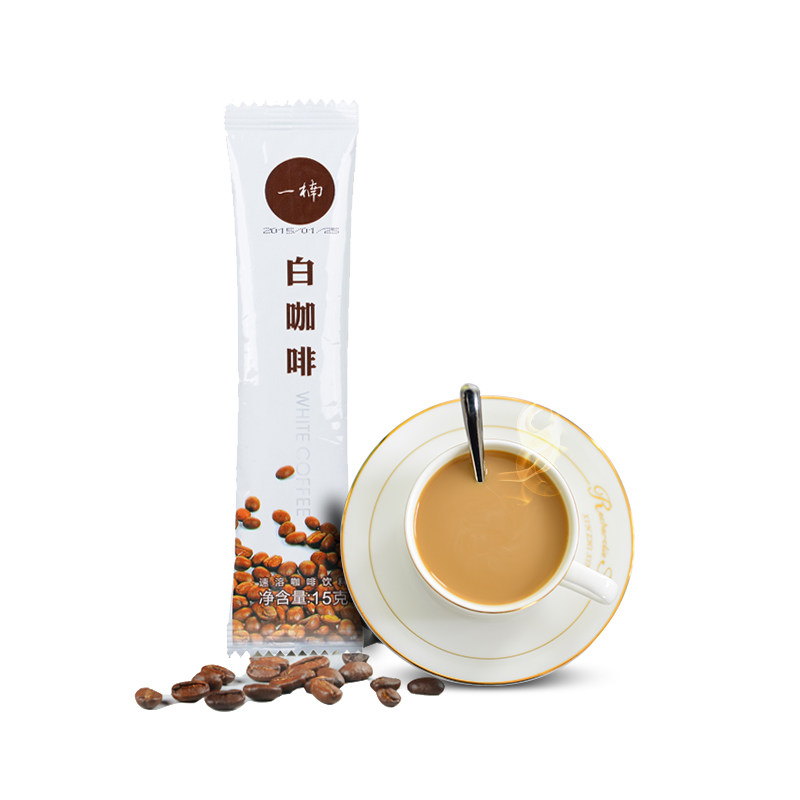 【天猫超市】一楠 白咖啡15g 优质三合一速溶咖啡 白咖啡粉条装