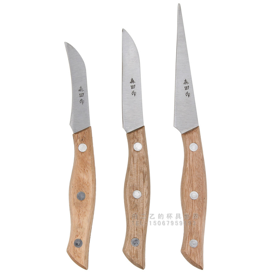 Food Engraving Knife Master Knife Chef Carved Knife Foam Fruit Parquet Engraving Special Knife Water Fruit Knife Three Sets