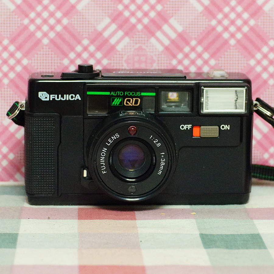 Fuji FUJI 38 2 8 Dinggio Large Aperture Automatic Focusing Negatives Camera Retro Side Shaft Silly Melon Machine