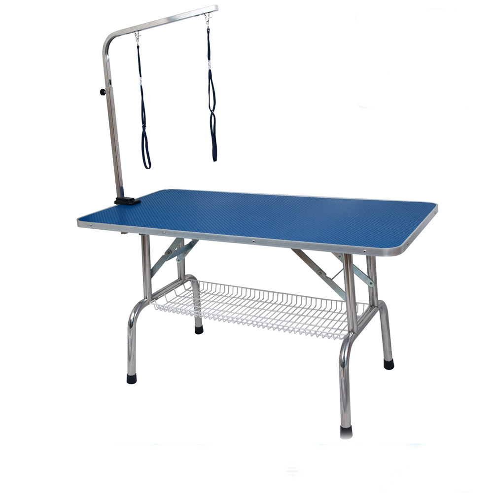 Blue Dolphin Pet Beauty Desk Pet Special Dog Bath Table Bath Table Beauty Table Folding Beauty Table Universal