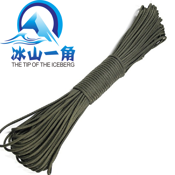 Bold traction hiking umbrella rope Clothes drying Canopy tent Outdoor life-saving hand chain survival bracelet Tactical self-defense