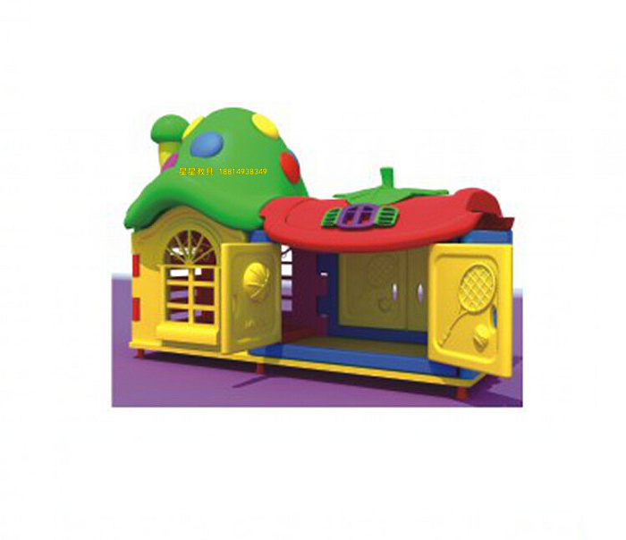 Manufacturers direct sales outdoor toy holder shelves outdoor storage shelves large-scale container colored children's toy storage cabinet