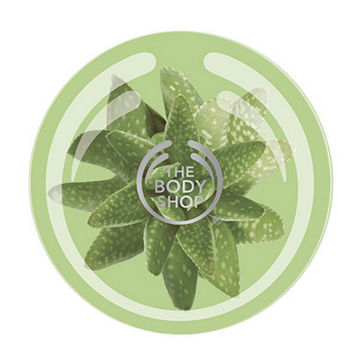香港直邮The body shop美体小铺芦荟舒缓身体滋养霜200ml保湿