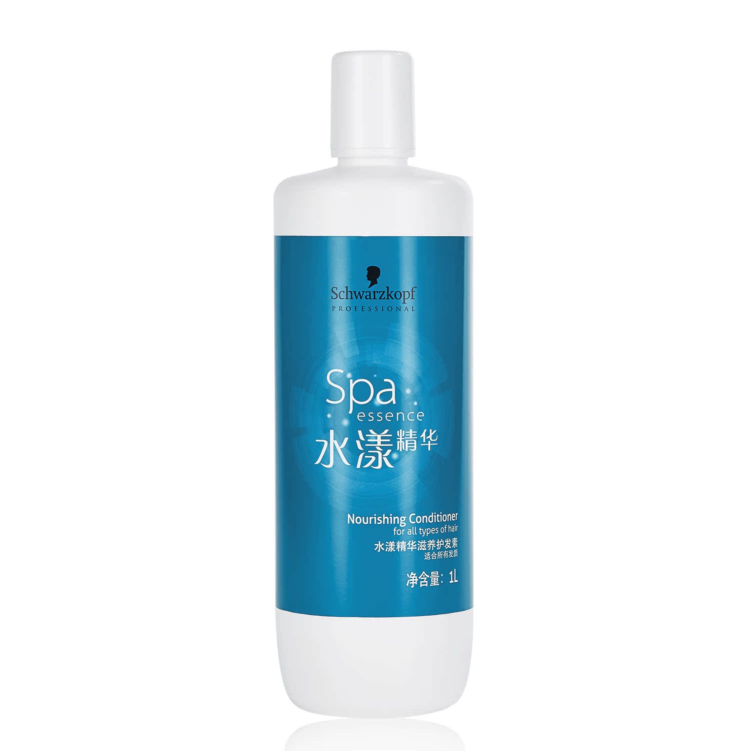 Schwarzkopf施华蔻 水漾精华滋养护发素1L 保湿补水滋润改善毛躁