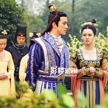 Drama Series Legend of Wu Meiniang Li Zhi New Costume Tang Dynasty Male Ancient Costume Prince Li Zhitin Ancient Clothing