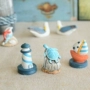 Mọng nước vi cảnh trang trí zakka đồ trang trí nhỏ cá heo rùa biển chim hải đăng thuyền buồm nàng tiên cá trang trí phòng khách đẹp