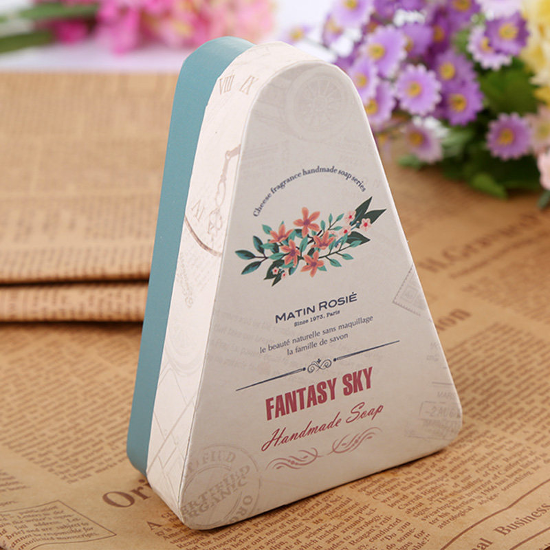 进口梦幻星空手工皂120g 精油皂洗脸洗澡香皂 补水保湿控油亮肤