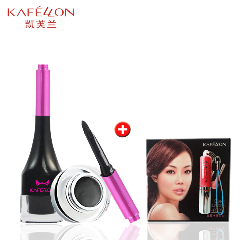 凯芙兰眼线膏升级版 酷感造型眼线膏 防水防汗不晕染 正品包邮