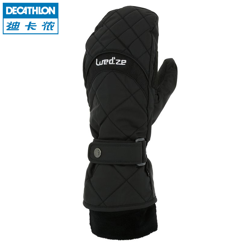 迪卡侬 成人户外滑雪 保暖防水防风滑雪手套  WED'ZE