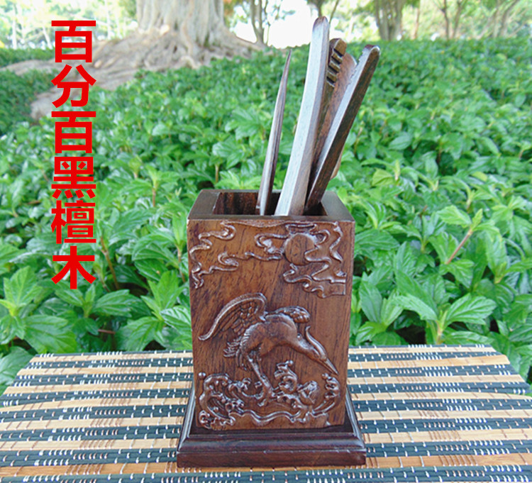 Tea tray daily necessities high-grade tea gifts tea tea must supplies tea tea set six gentlemen solid wood tea tray spare parts