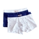 Long Ben Thời trang Thanh niên nam Đồ lót Cotton Sexy Đàn ông Boxer Thoải mái thoáng khí Bốn góc Quần short cotton quan lot nu danh cho tuoi 12 Võ sĩ quyền Anh
