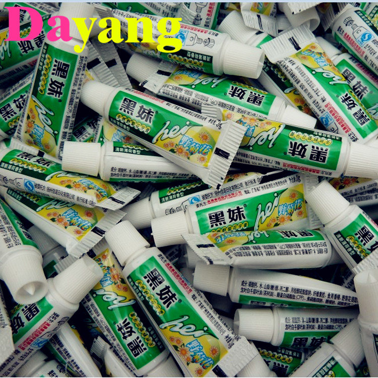 Black sister natural wild chrysanthemum 3g g small toothpaste hotel hotel disposable room supplies
