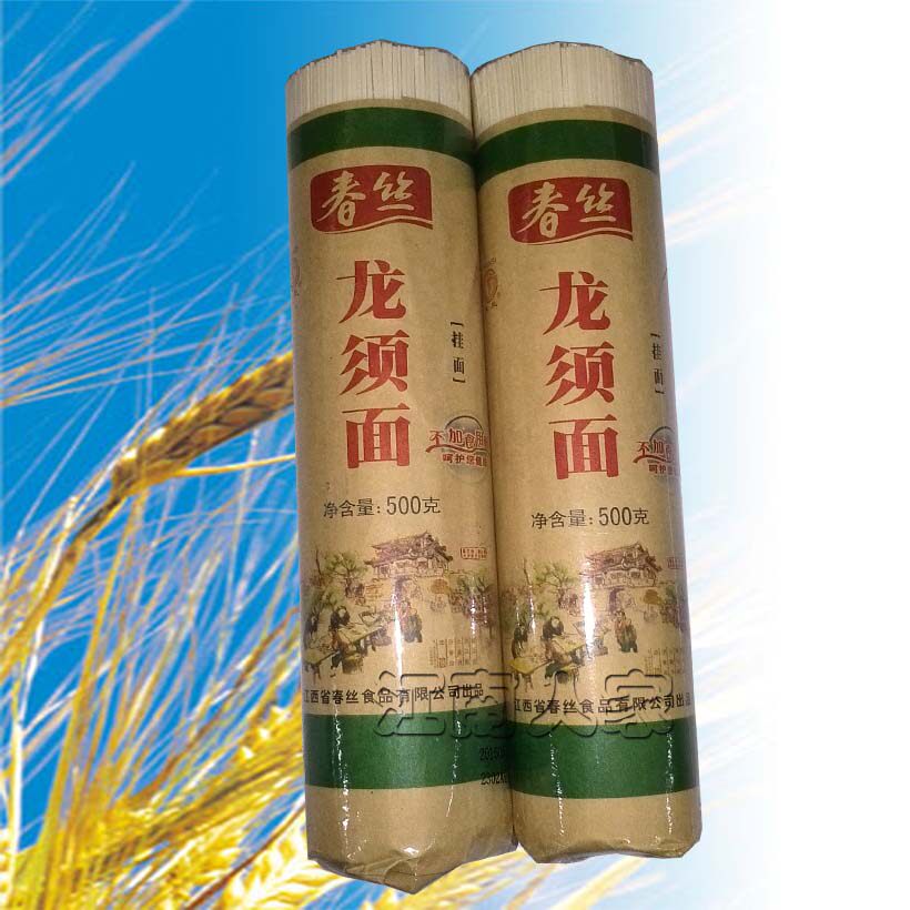 Spring silk noodles dragon beard noodles 500GX5 cylinder hanging noodles fine noodles breakfast food instant noodles fried noodles Jiangxi specialty
