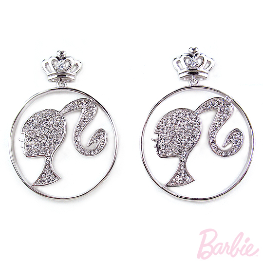 【Barbie】时尚公主圈型耳环 PayEasy官网直邮