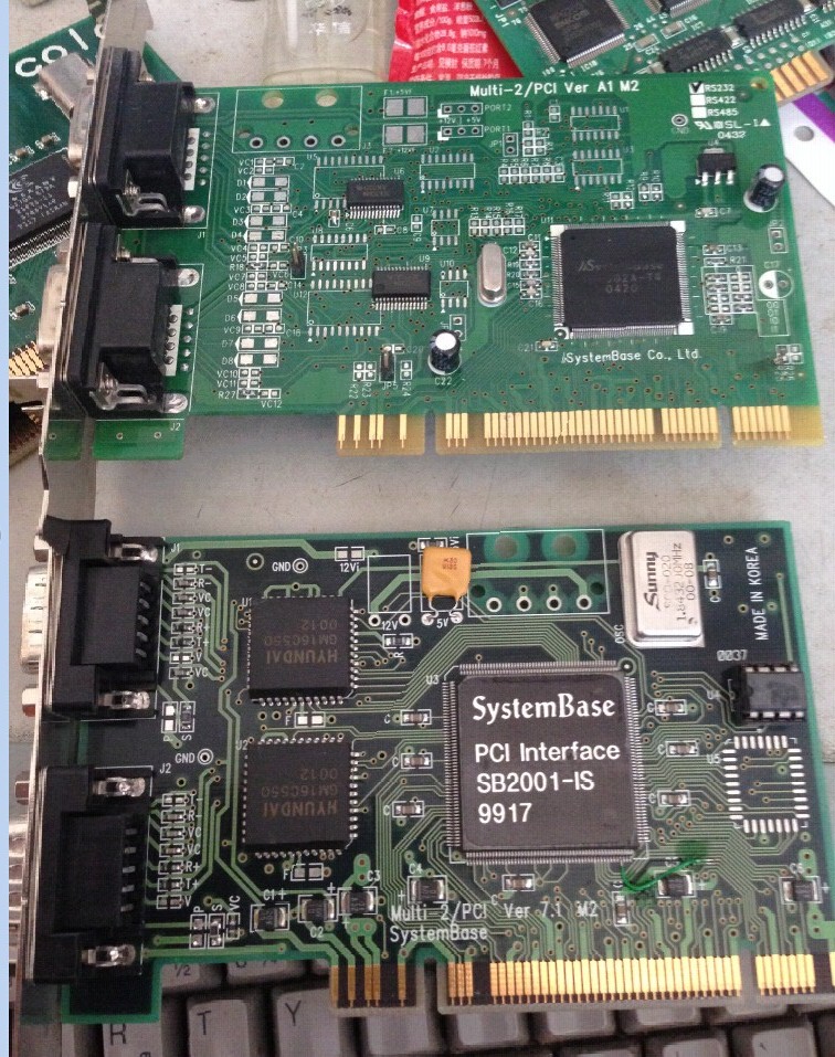 multi-2 pci ver a2 SYSTEMBASE communications card MULTI-2 PCI VER 7 1 M2