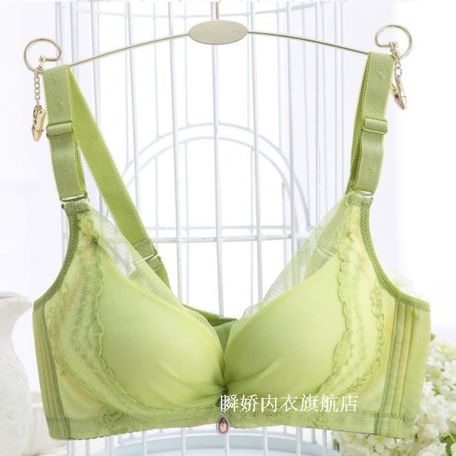Winter new steel ring without steel ring Underwear Adjusted Bra THICK CUP AB CUP CLASSIC THICKENED COALESTATION BRA-TAOBAO