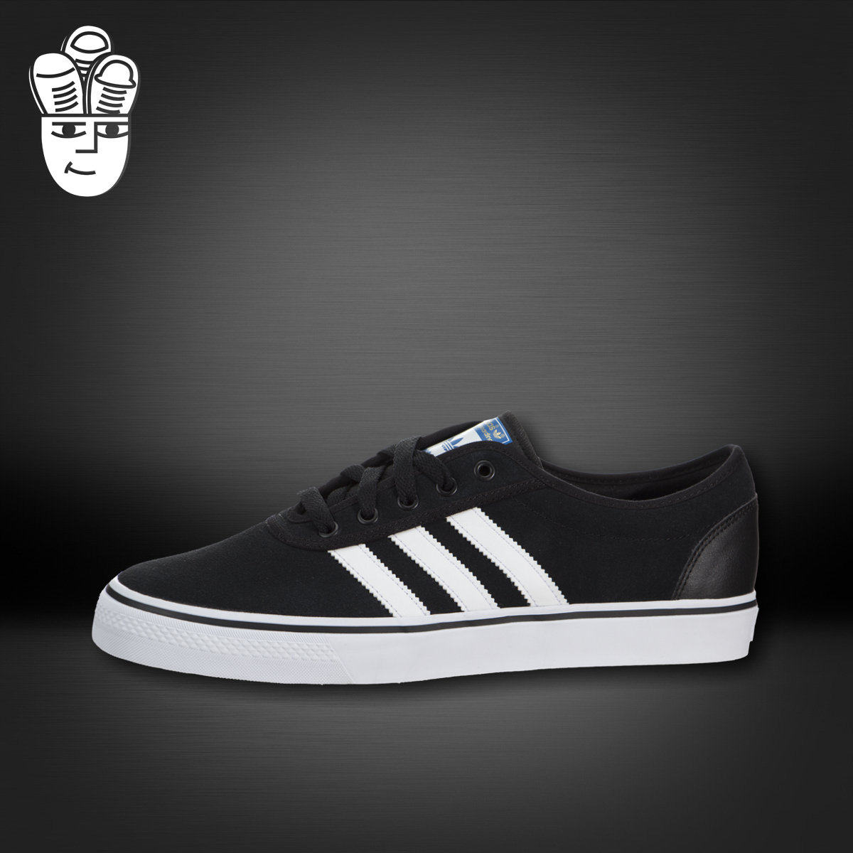 阿迪达斯 Adidas Adi Ease 三叶草板鞋 时尚男子低帮休闲鞋