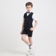 Trai Dresses England Đặt Mùa Xuân và Mùa Hè Chiều Dài Trường Hiệu Suất Sinh Viên Trẻ Năm Sinh Nhật cho Trẻ Em Trang Phục Nam đồ vest bé trai 3 mảnh Váy trẻ em