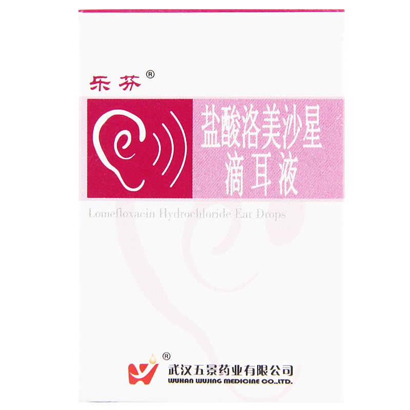 乐芬 乐芬 盐酸洛美沙星滴耳液 5ml*1瓶/盒