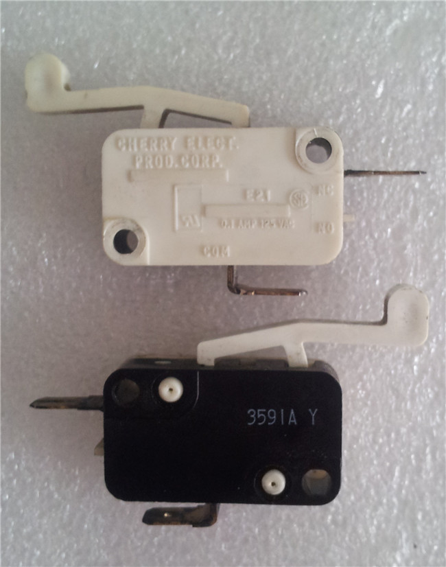 Micro switch CHERRY ELECT. PROD. CORP. E21 0.1 AMP 125 VAC switch