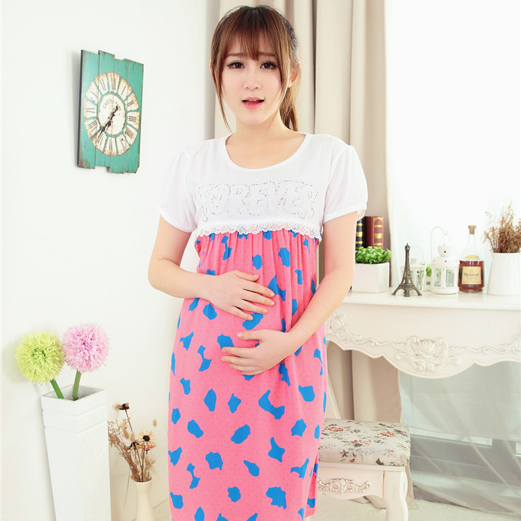 Ciyan CIYAN summer nightdress confinement maternity pajamas confinement clothes home skirt FJC918