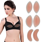 Áo tắm thoáng khí ngực pad chèn dày bikini đồ lót áo ngực mat ngực nhỏ tập trung vào các gasket silicone
