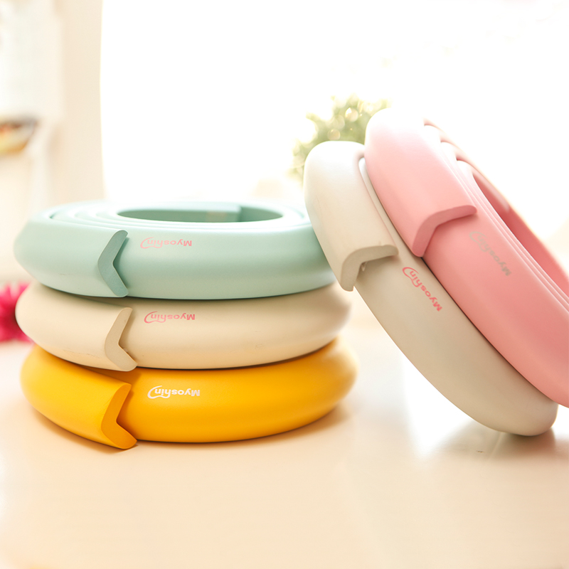 妙心婴儿防撞条 宝宝加厚防护条防护用品 L型儿童防碰条2米送胶带
