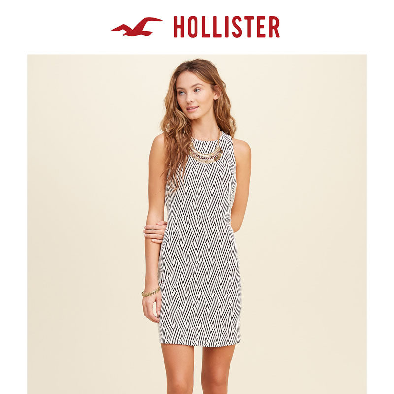 Hollister 图案针织连衣裙 女 108102