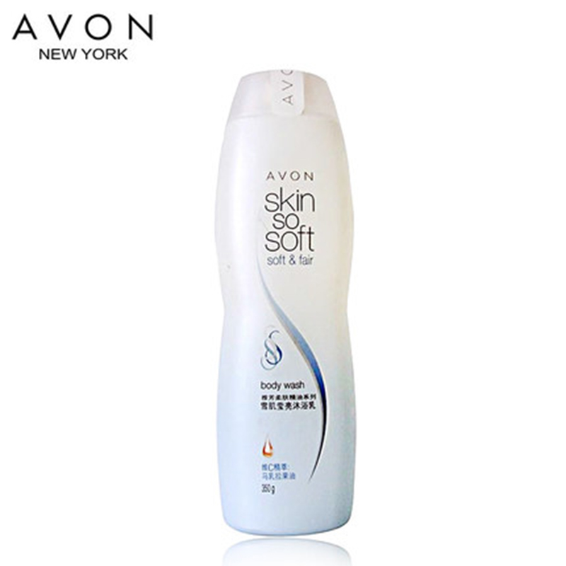 Avon/雅芳柔肤精油雪肌莹亮沐浴乳350g  SPA级保湿滋润补水沐浴乳