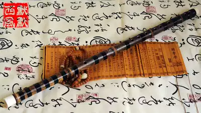 Refined Zizhu playing flute Bamboo flute Silent West Wind music shop
