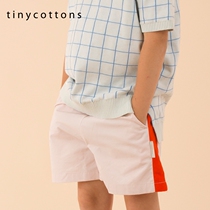 Clear Barn No Deback Tinycottons Boy Girl Girl Color Striped Summer Dress Children Parquet Sports Shorts