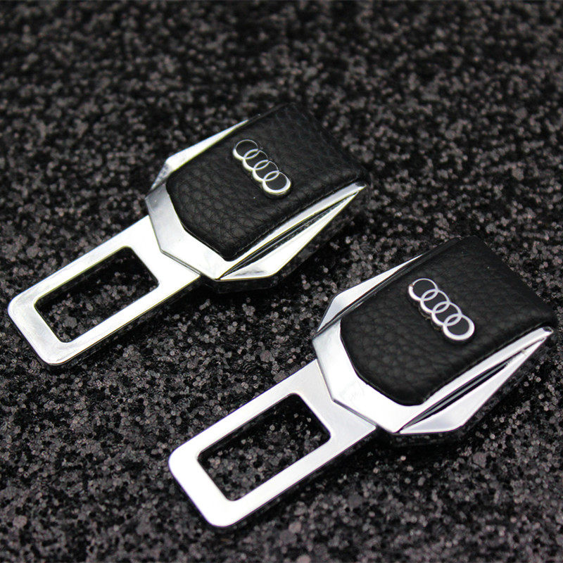 奥迪安全带卡片宝马奔驰保时捷路虎大众保险带卡夹卡扣插销插卡