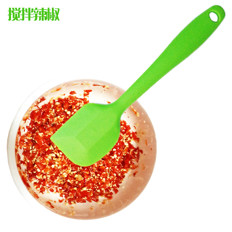 Cleaning Spade quality Silicone Scraper Cake Cream Scraper scraper Bull Oil Scraper Stir Chili Garlic without hurting hands