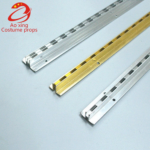Extra thick aluminum alloy aa column Single row aa column Double row a column accessories thickened a strip glass steel ladder column Clothing store