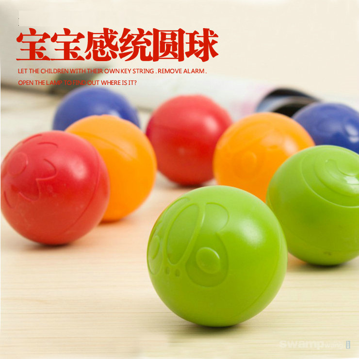 Digital crab with the same plastic bouncing ball shasha ball exercise baby's grip bright hand grab the ball 0-1 years old color ball