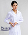 Nightingale đặc biệt mùa đông ăn mặc dài tay trắng Big nhỏ Woman Slim Bốn Belt Slim Version Doctor của Uniform Y tá Suit FDL-2 