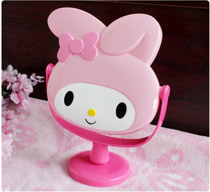 Beauty supplies Mailherty Dressing table mirror Bathroom table mirror Rotating makeup mirror table mirror 2 colors optional